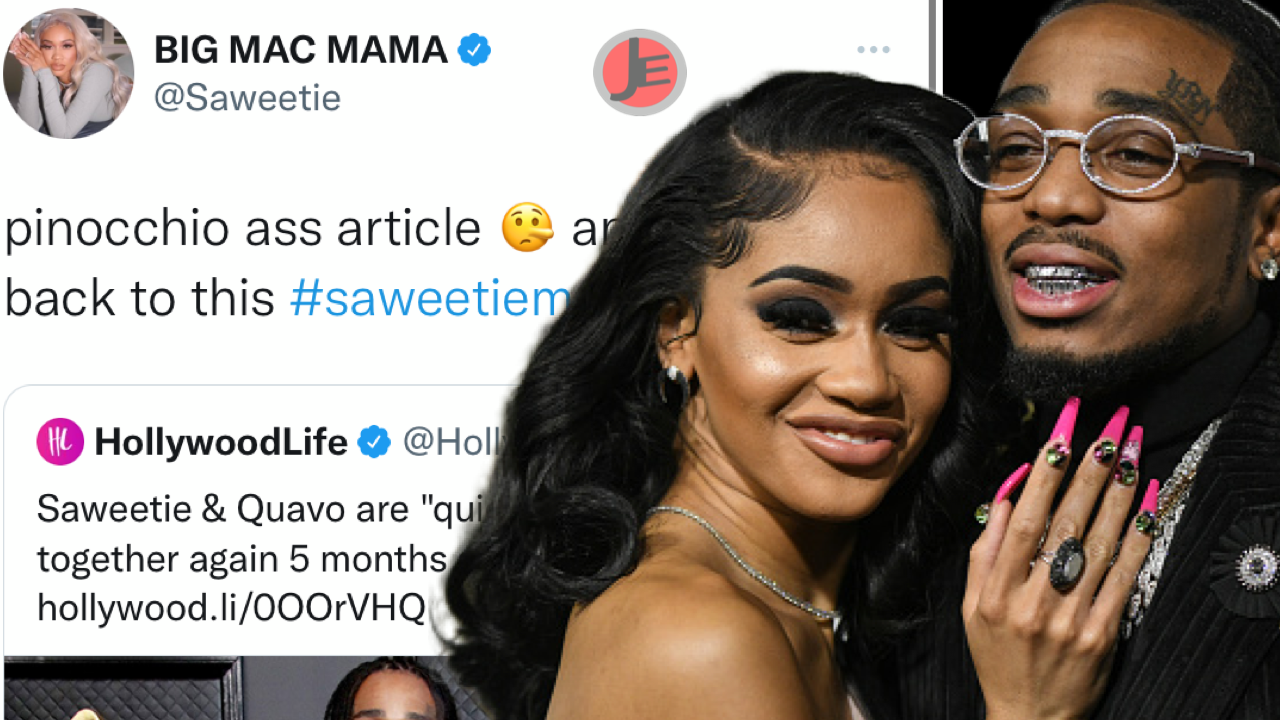 Saweetie Addresses Report Claiming She and Quavo Have Been Spending Time Together